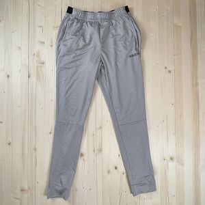 adidas Mens Gray Joggers Warmup Pants Medium FL0238